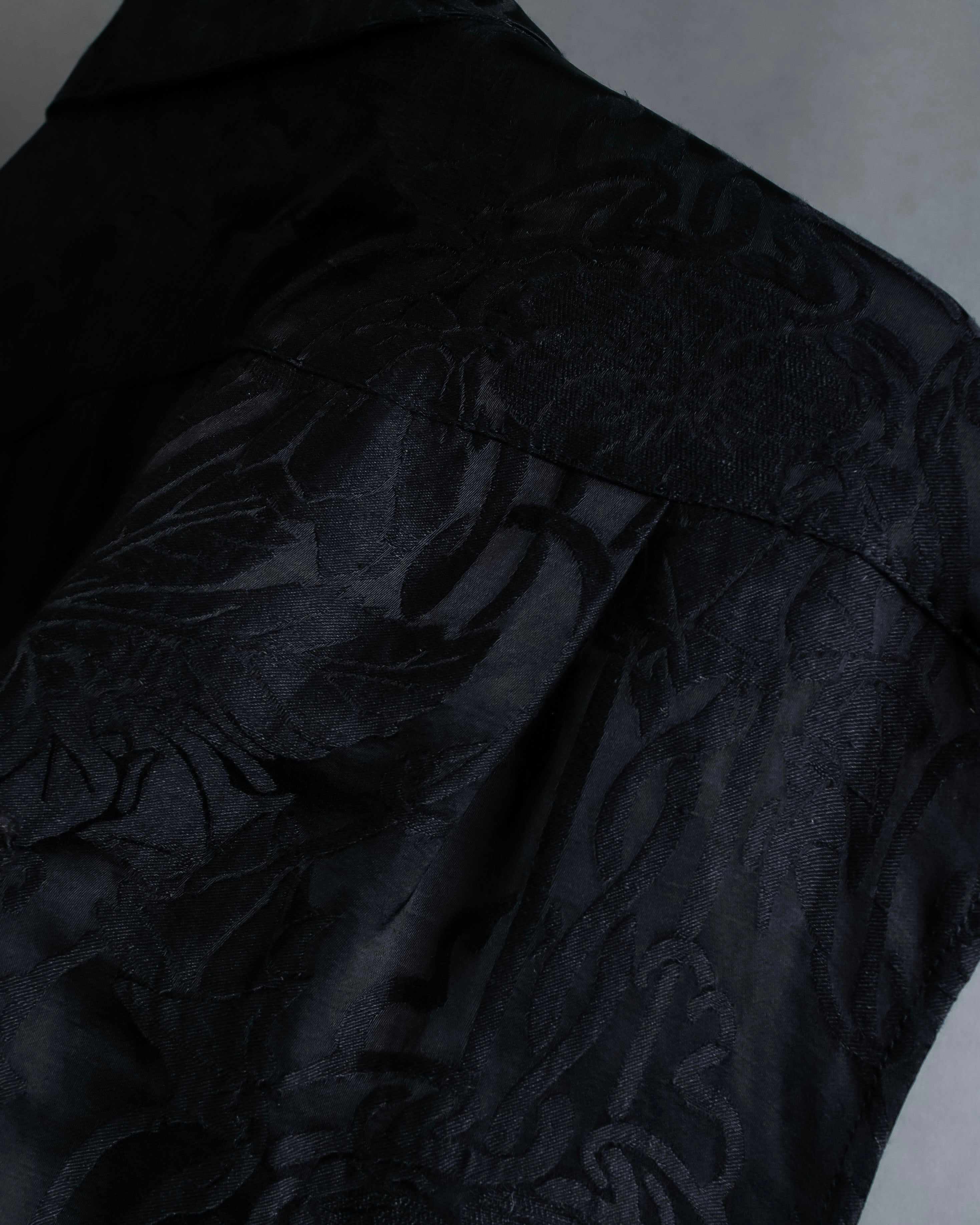 "Olivier Theyskens" Jacquard metal parts design sleeveless dress