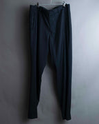 "JEAN PAUL GAULTIER HOMME"
Oversized shadow stripe set up