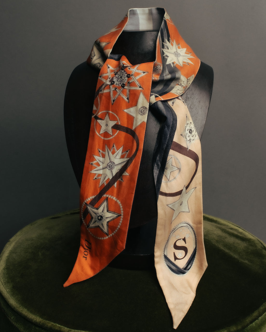 “Dior” 2017-2022 Lucky star mitzah scarf