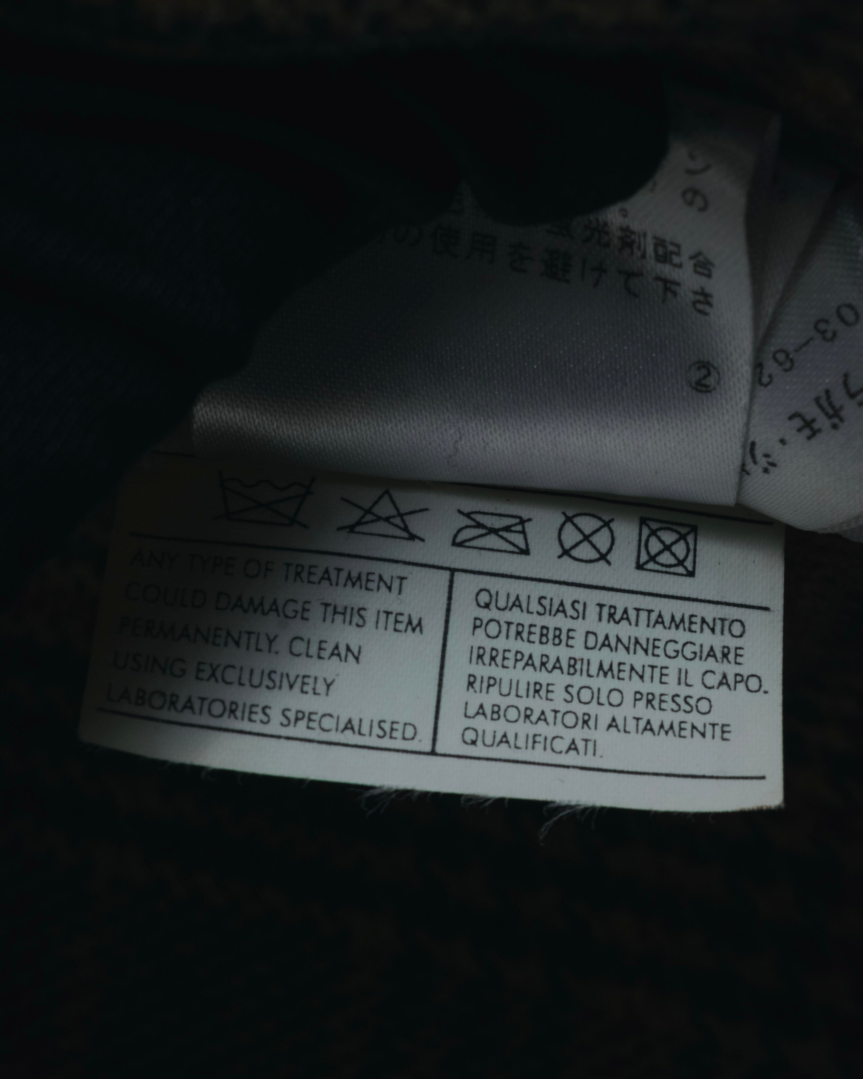 –SPECIAL– "Salvatore Ferragamo" 00’s reversible shearling sheep skin jacket