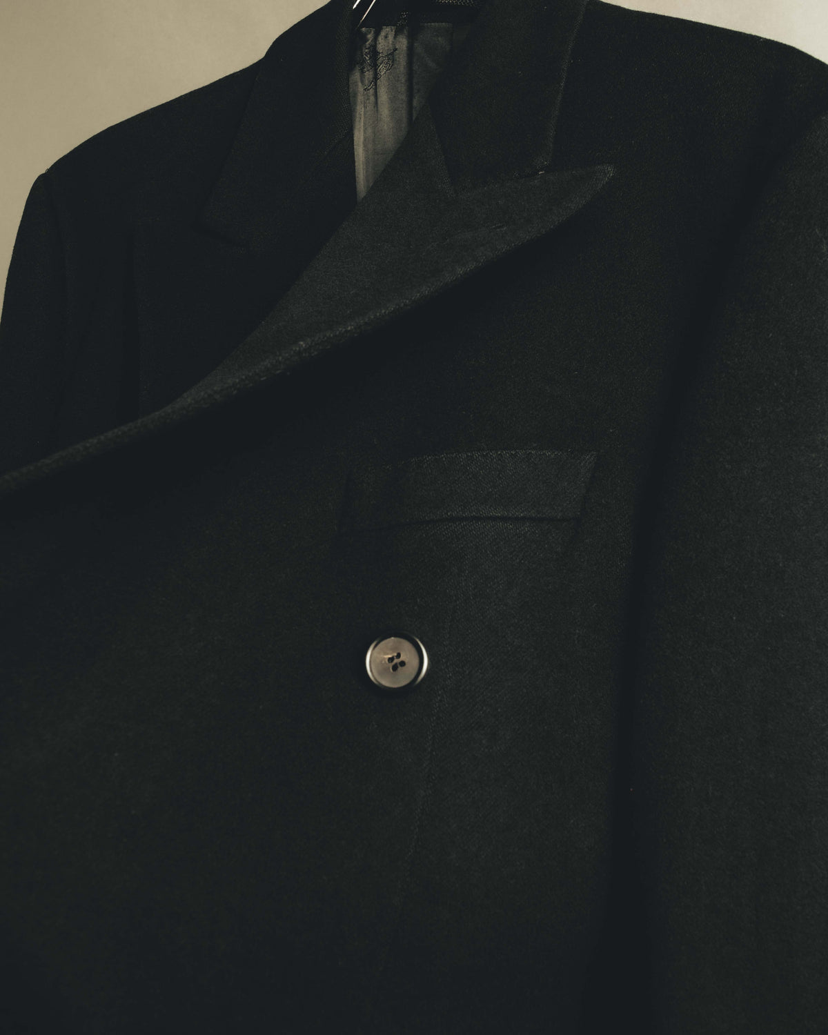 "Burberrys" 80's-90's Classic double-breasted wool overcoat