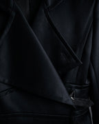 -SPECIAL- "YVES SAINT LAURENT rive gauche" 03 year Tom Ford period corset design long coat