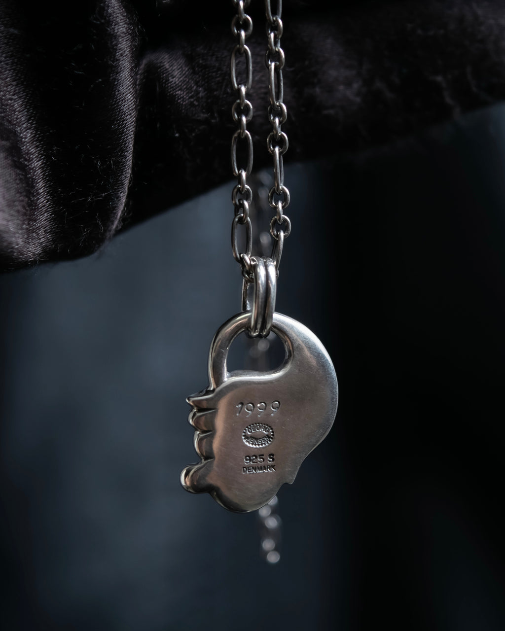 "GEORG JENSEN" Lily of the valley motif earrings