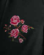 “RED VALENTINO” 2020 Floral jacquard tapered trousers