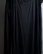 "RED VALENTINO" Distressed tulle skirt docking long pullover