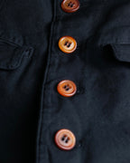 "COMME des GARCONS
COMME des GARCONS" 6 button detail raw edge jacket