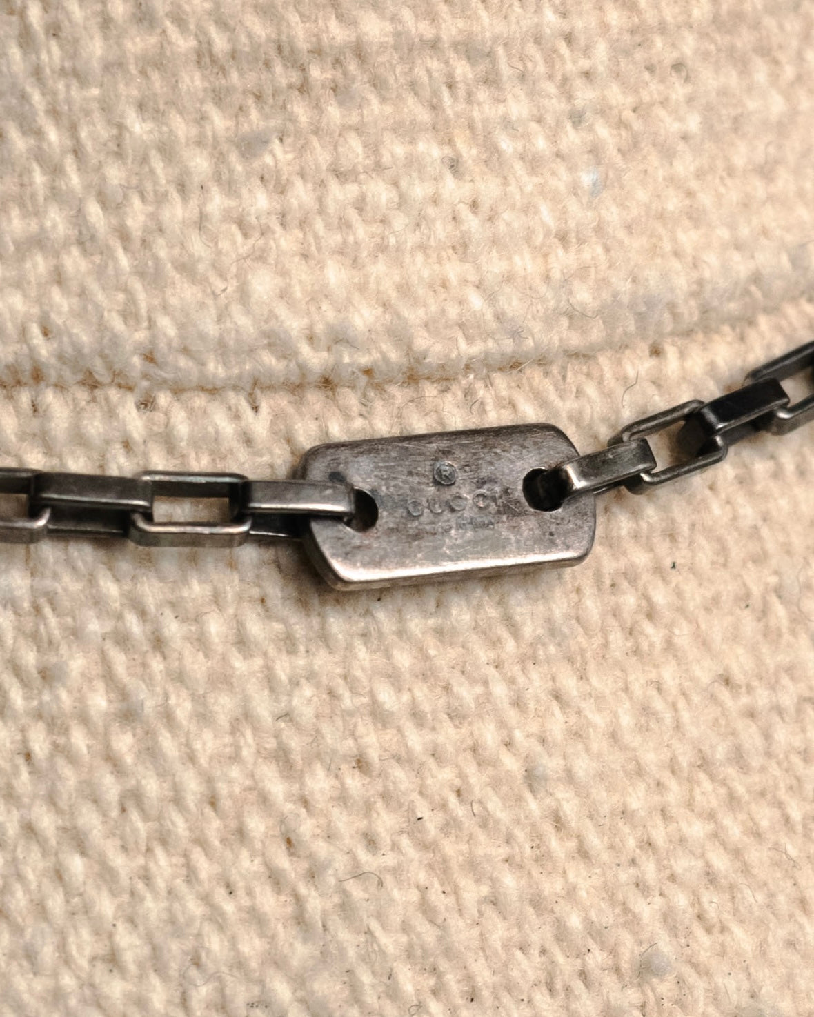 “GUCCI“ 2000’s openwork sphere pendant necklace