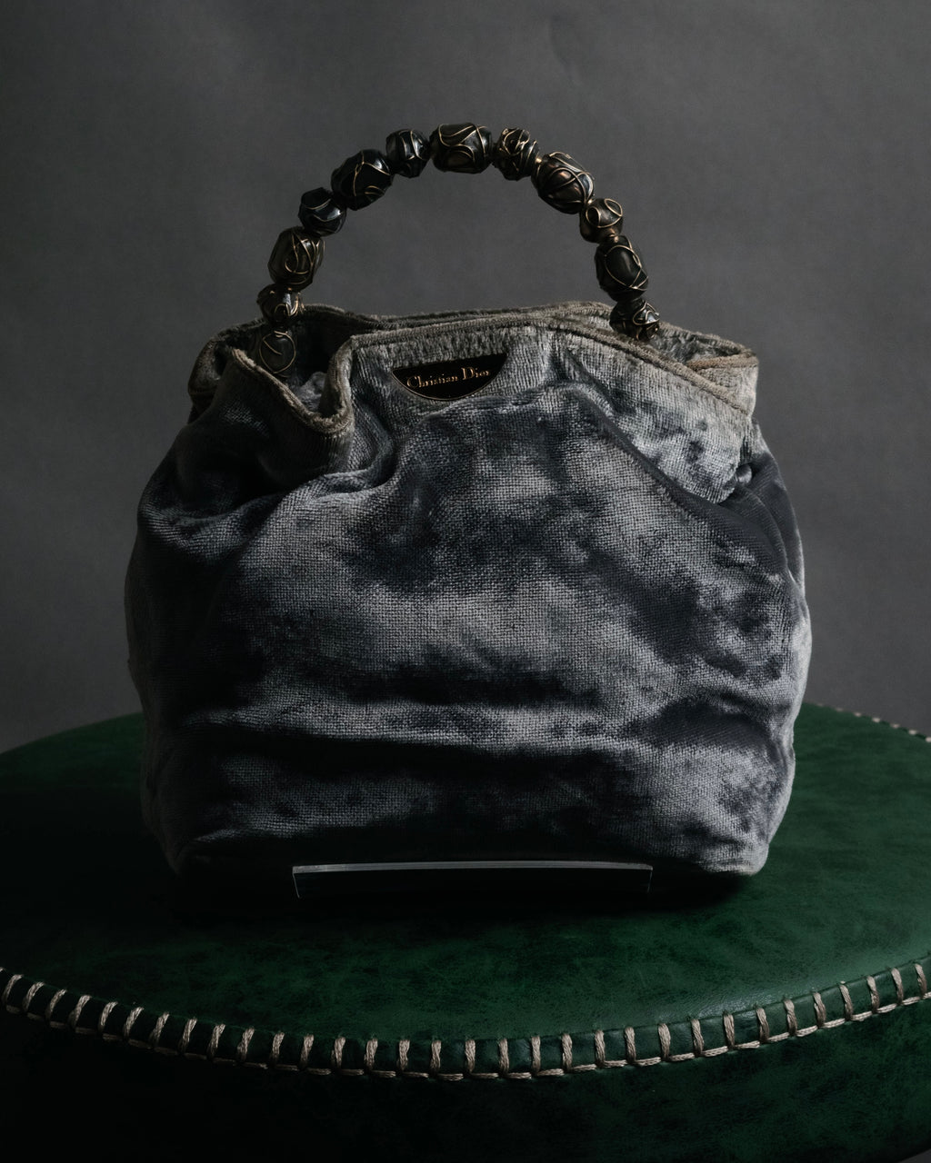 –SPECIAL– “Christian Dior”
90’s-00’s Beaded handle velvet pouch bag
