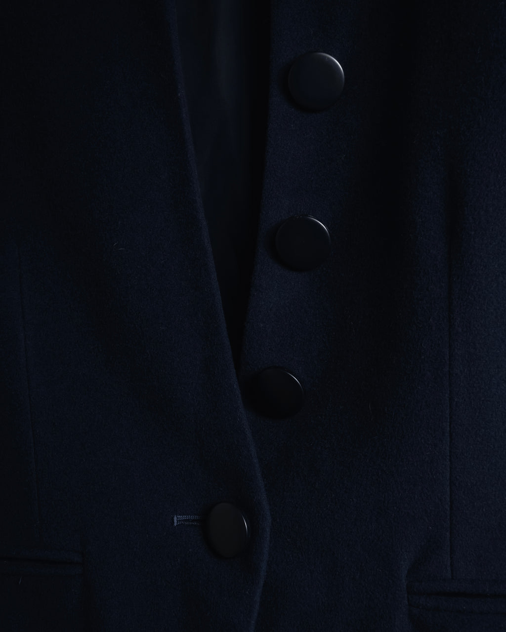 "Christian Dior" 90’s Stand-up collar shaped jacket