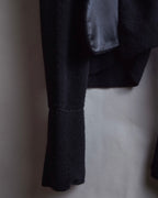 "GIANFRANCO FERRE" Structured wool satin ruffle inner detail set up