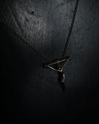 “TIFFANY & CO.” 90’s-00’s Peretti sculpted crucifix pendant