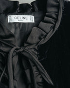 -SPECIAL- “CELINE” 80’s-90’s velvet frilled chain setup