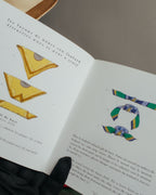 “Cartier“ 80’s-90’s Timepiece motif silk scarf