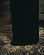 –SPECIAL– "SAINT LAURENT" 2023's Pleated velvet extreme flare pants