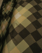 “Yves Saint Laurent” 80’s-90’s Sheer check silk scarf