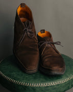 -SPECIAL- “HERMÈS” 1998-2003 Suede square toe chukka boots