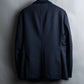 "COMME des GARCONS HOMME DEUX" Different material tailored jacket