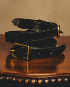 "GUCCI" 70's-80's Structured leather shoulder bag