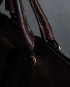 "YVES SAINT LAURENT" 11'year-12'year Chic Gabas leather bag