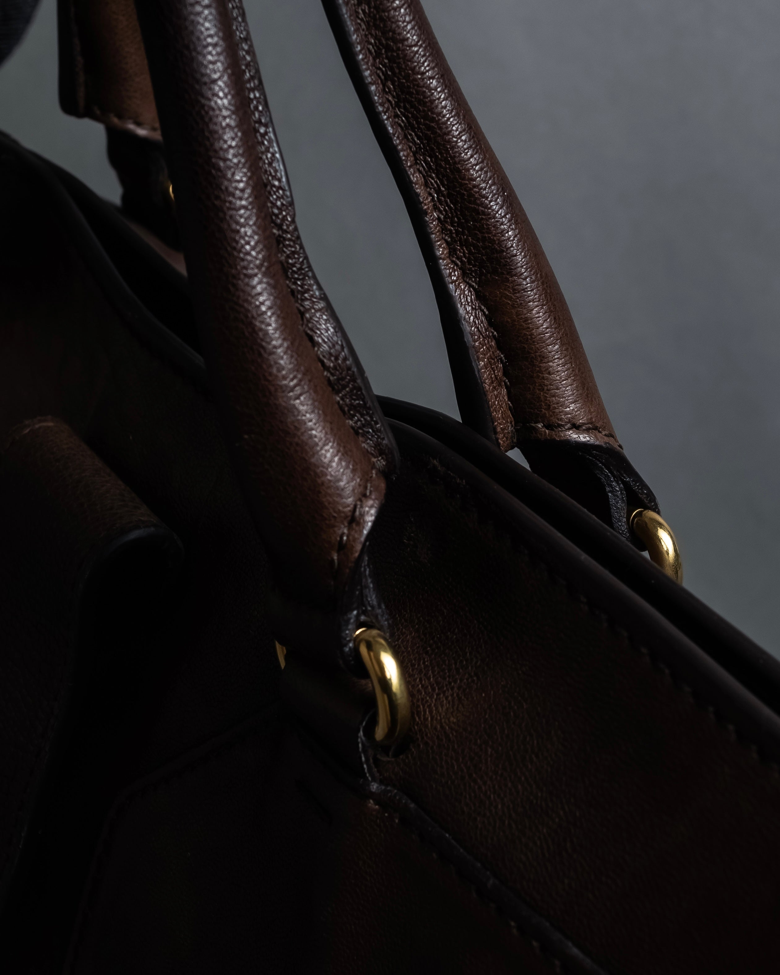 "YVES SAINT LAURENT" 11'year-12'year Chic Gabas leather bag