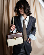 "PAUL SMITH" Satin-switched striped tailored jacket