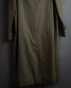"BURBERRYS" Cape-attached design stand collar coat