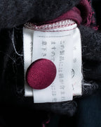 "JEAN PAUL GAULTIER FEMME"
 Waist different material switching design shirt