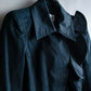 "YVES SAINT LAURENT rive gauchet " Asymmetrical frill design short blouson