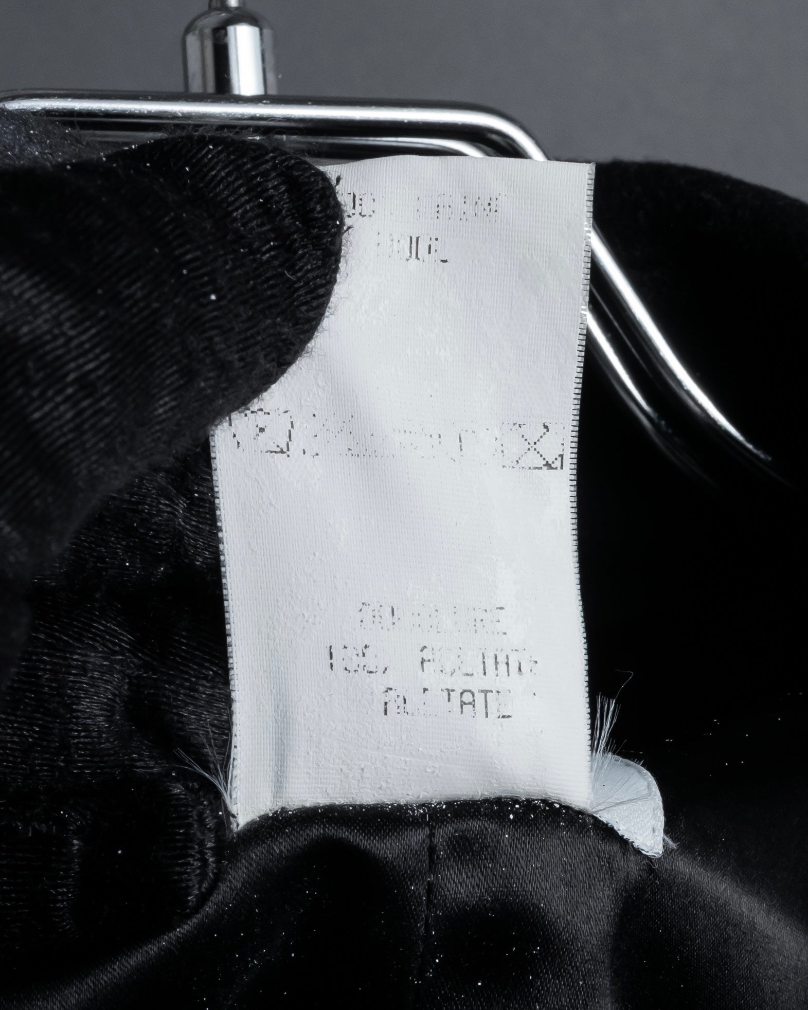 "CELINE" Hedi Slimane period metal buckle design long coat