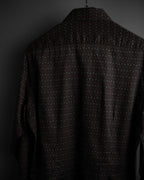 "GUCCI" Horsebit pattern shaped shirt