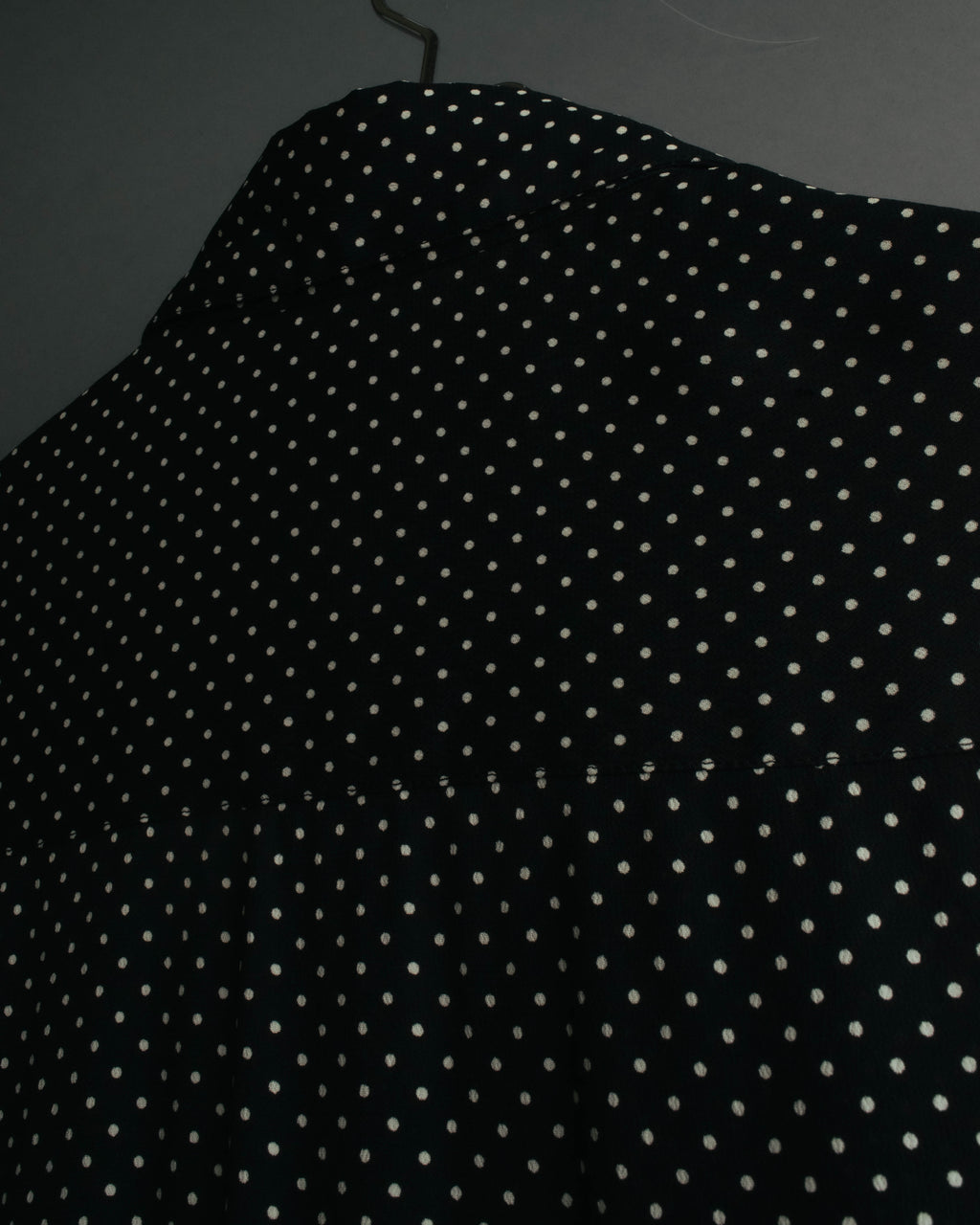 "CELINE" 2010's-2020's Polka dot viscose long sleeve shirt