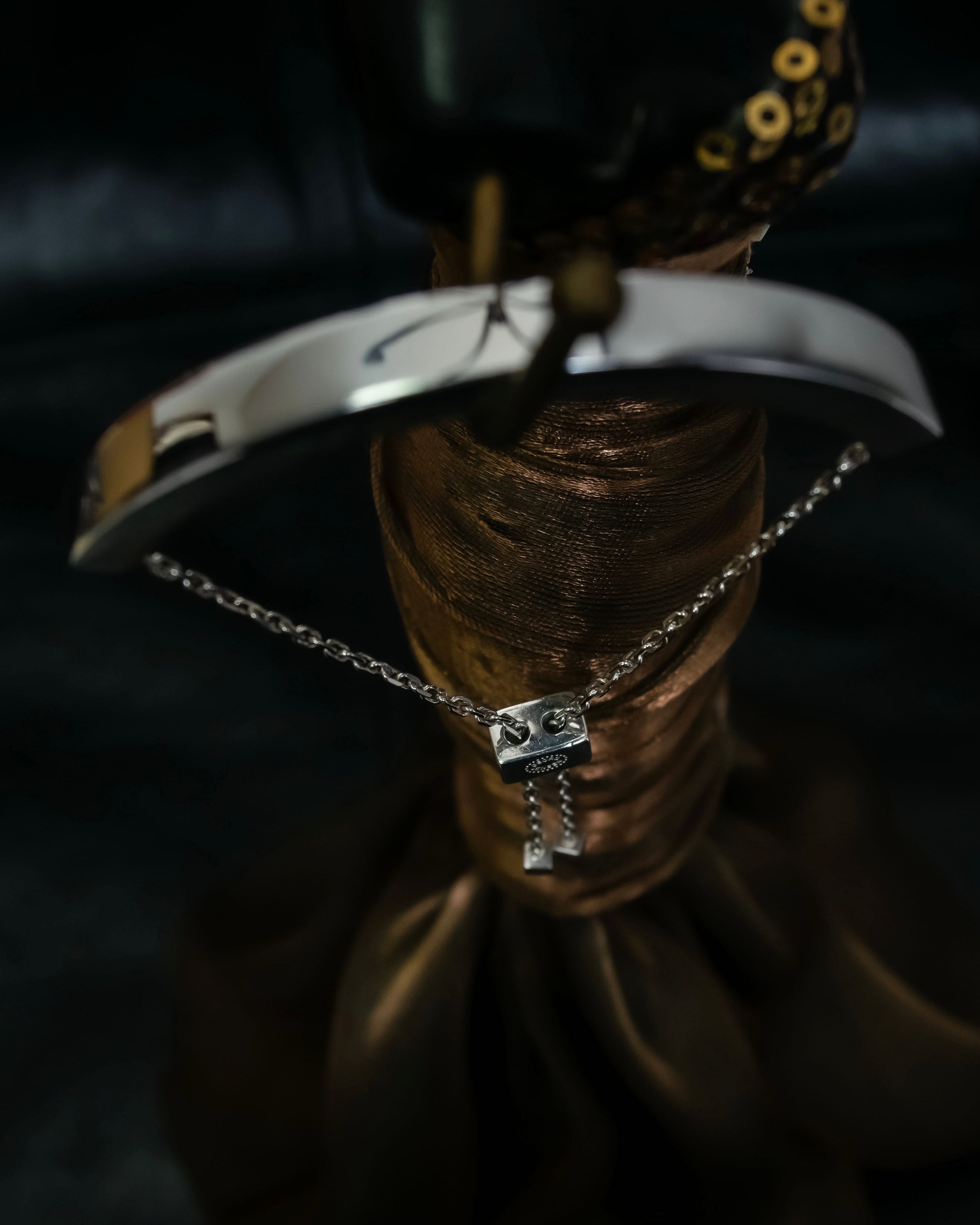 "GEORG JENSEN Aria" Round silver design bracelet