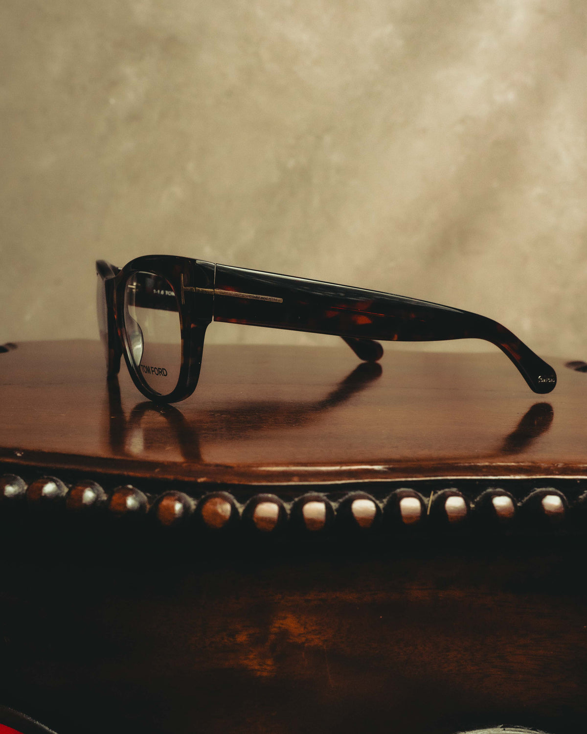 "TOM FORD" 10's Classic square eyeglasses
