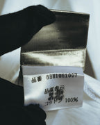 "Dior" 00's Pleated-front dress shirt