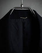 "Y's" 94AW sharp lapel cut design double-breasted jacket