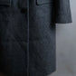 "JEAN PAUL GAULTIER" Pin motif design heather grey color chester coat