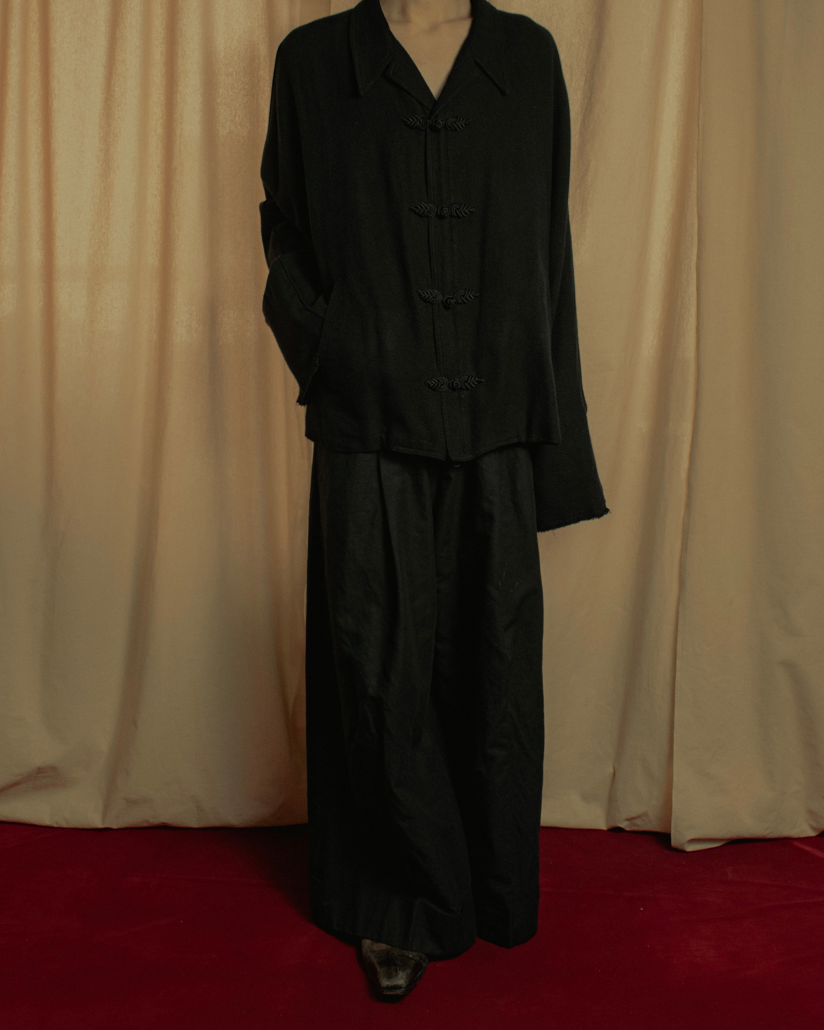 "Y’s by TAKESHI KOSAKA" 2017 SS relaxed china jacket