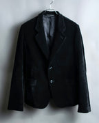 “Y’s for men” beautiful black corduroy single tailored jacket