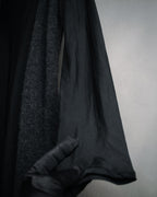 “DRIES VAN NOTEN” 90’s–Early 00’s Cashmere and silk layered belted cardigan