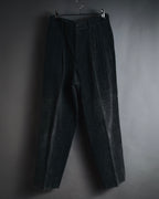 –SPECIAL– "ISSEY MIYAKE MEN" 98AW garment-pleated cotton tailoring set-up