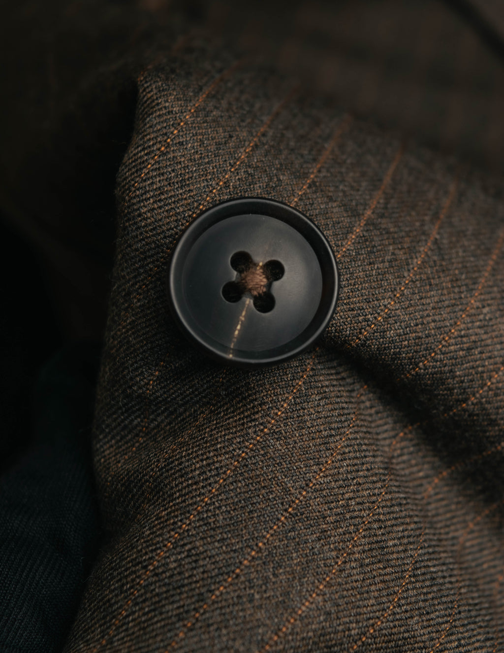 "BURBERRY LONDON" 00's-10's Classic striped double-breasted wool suit