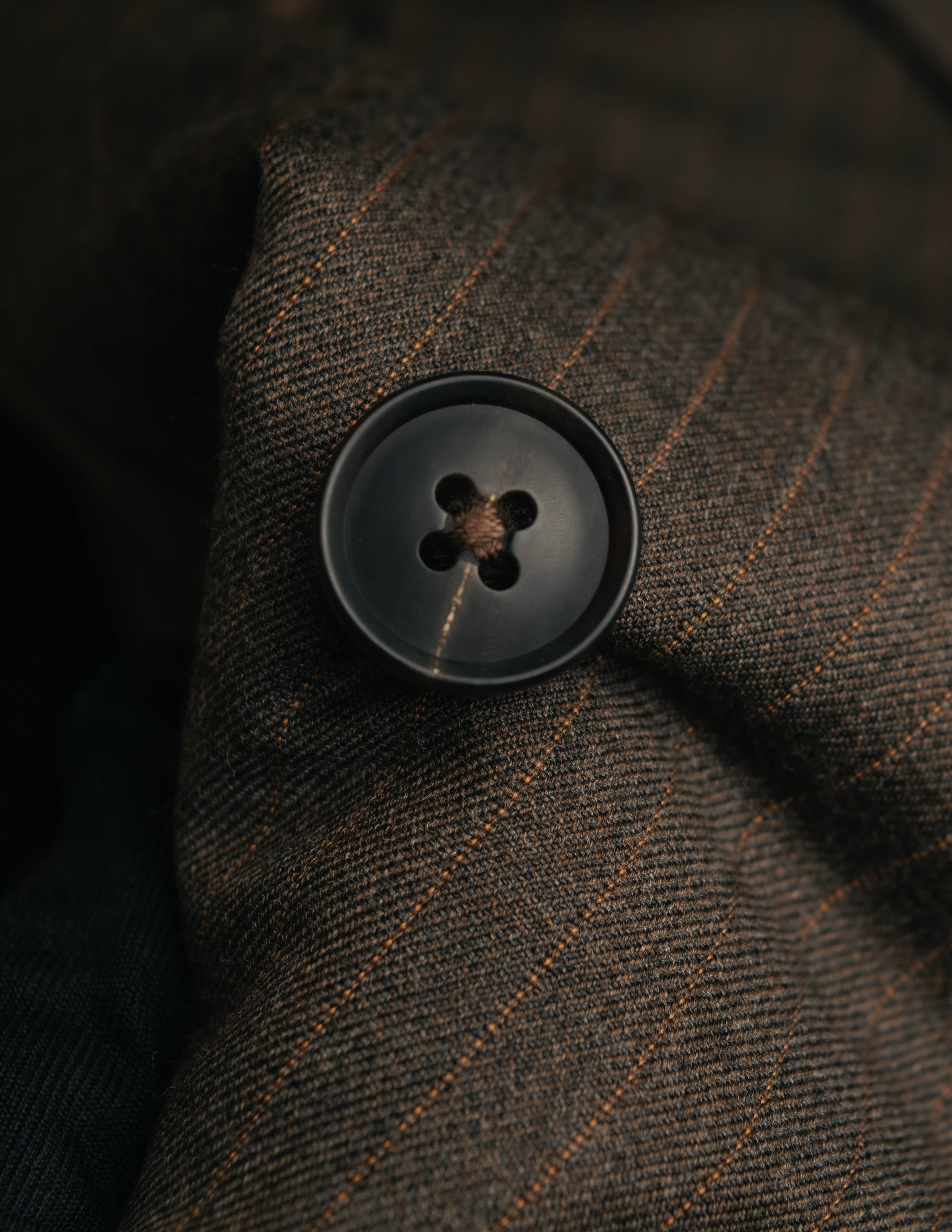 "BURBERRY LONDON" 00's-10's Classic striped double-breasted wool suit