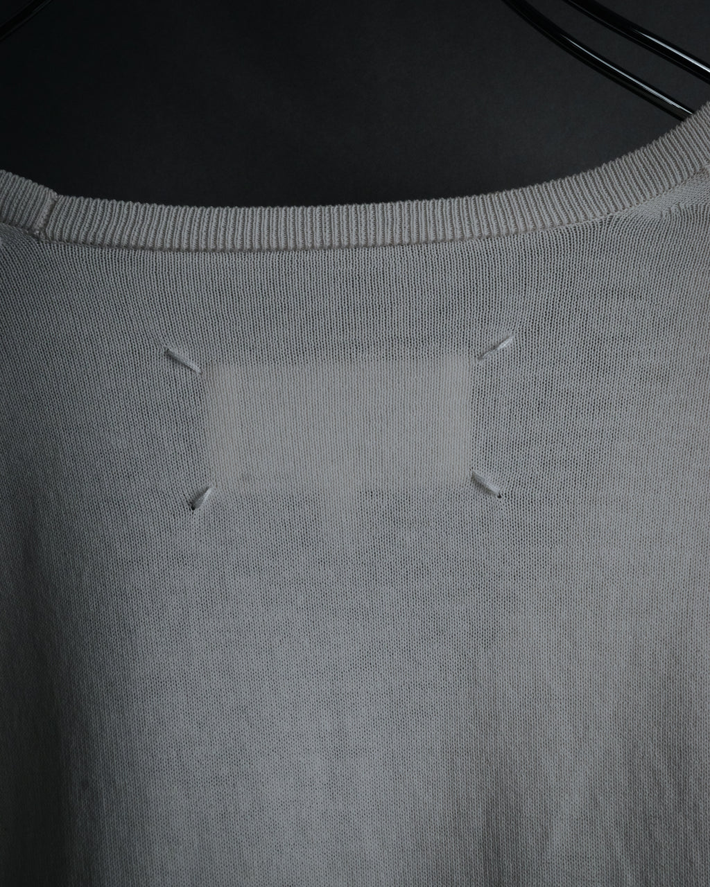 "Maison Martin Margiela" 2014 asymmetrical cotton knit cardigan
