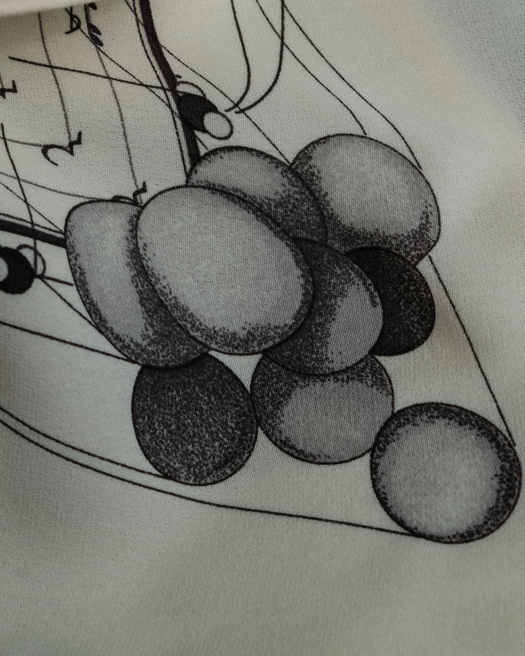 "HERMES" La Musique des Sphères Carre 90 silk scarf