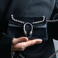 "GUCCI" Dionysus velvet crystal lined shoulder bag