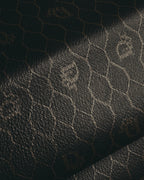 "Christian Dior" 70's-80's Honeycomb travel bag