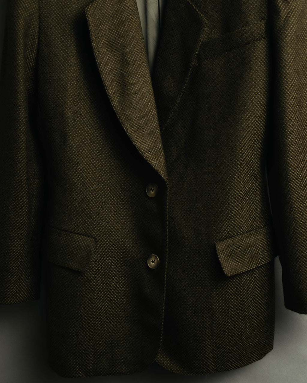 "MISSONI DONNA" 90's Textured knit tailored jacket