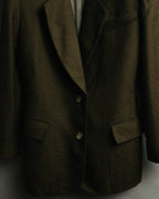 "MISSONI DONNA" 90's Textured knit tailored jacket