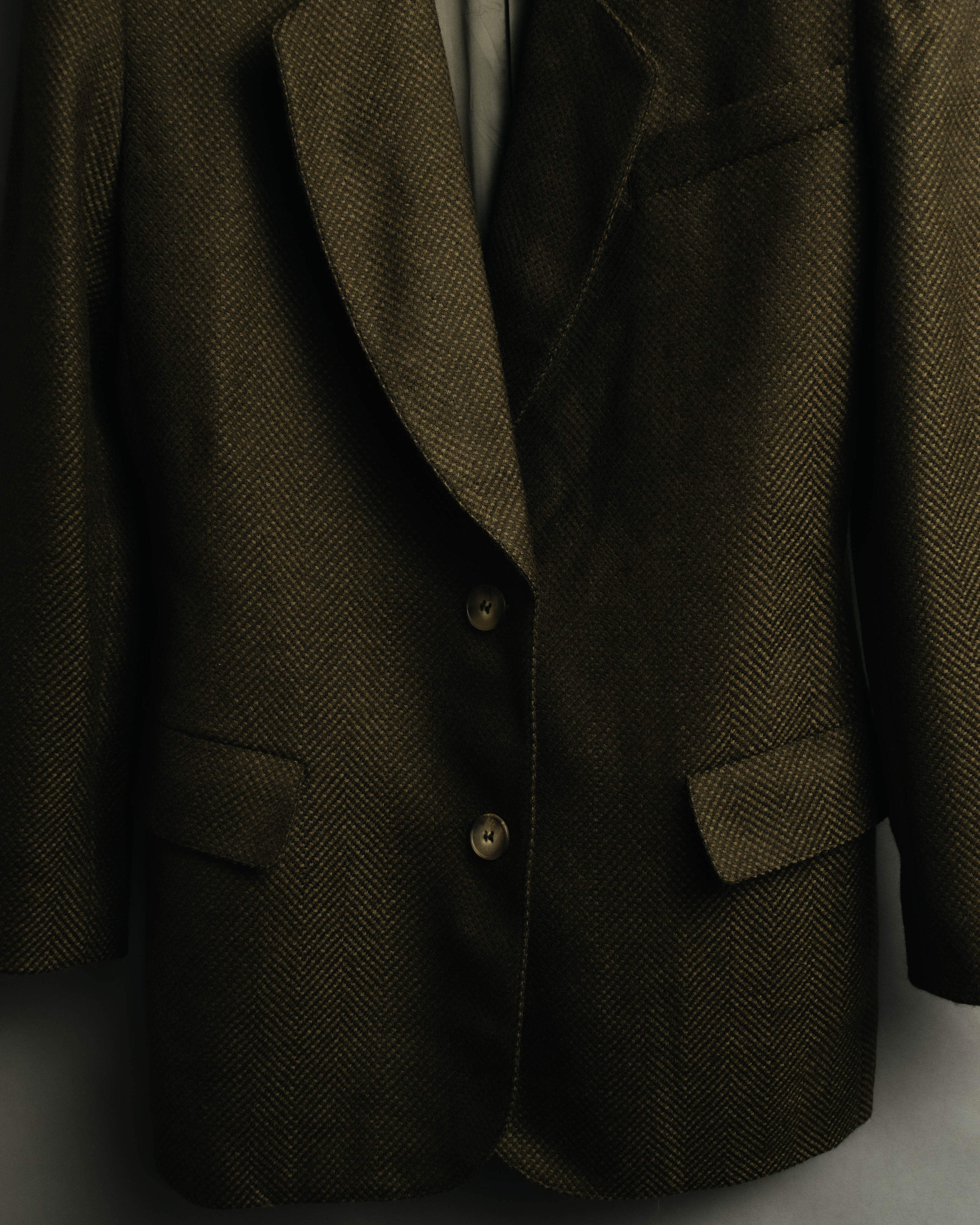 "MISSONI DONNA" 90's Textured knit tailored jacket