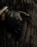 -SPECIAL- "Christian Dior Boutique Paris" 70's-80's Panel work design 100% mink fur coat